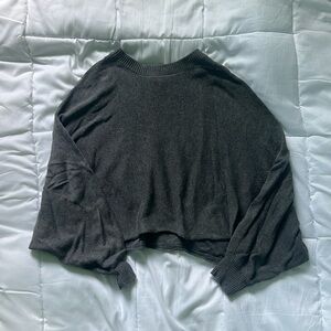 Garage grey cropped sweater. XS.